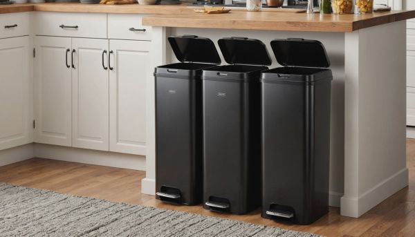 Les meilleures poubelles d'intérieur pour allier style et utilité