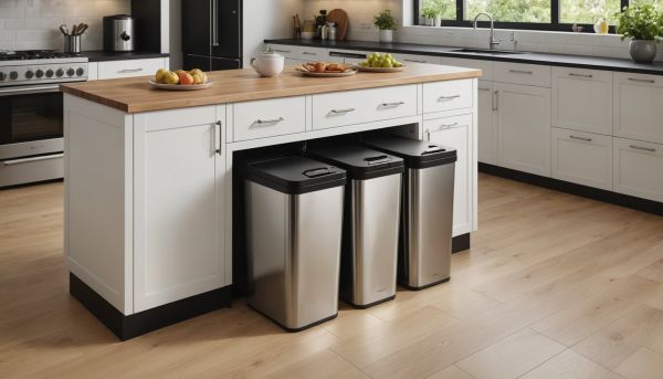 Les meilleures poubelles d'intérieur pour allier style et utilité